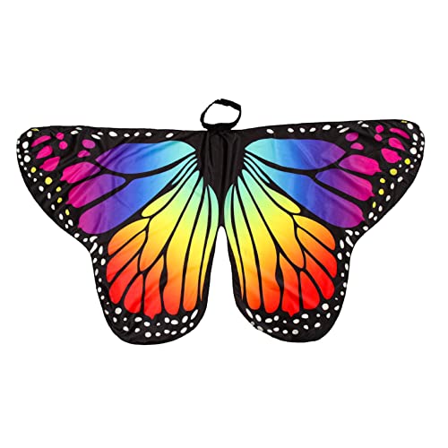 ibasenice 10St Schmetterlingsschal Kinderkostüm Umhang für Bühnenauftritte deko Kinderkleidung Schmetterlingsmantel für Kinder Schmetterlinge Cosplay-Stütze Europäisch und amerikanisch von ibasenice