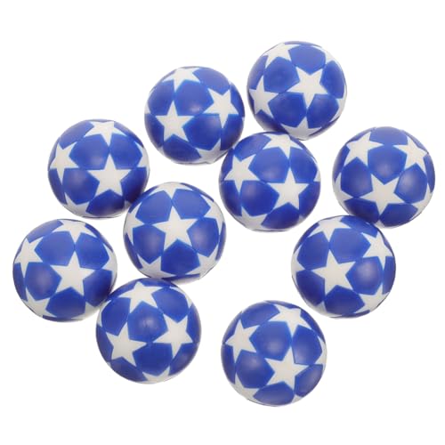 ibasenice 10St Tischfußball Mini -Fußballkugeln Pannensicherer Fußball Fußballtor Hundefußball Kapsel kunststoffball tischfussballtisch Tischkicker Ersatz Tischspiel Fußbälle Plastik Blue ibasenice 10St Tischfußball Mini -Fußballkugeln Pannensicherer Fußball Fußballtor Hundefußball Kapsel kunststoffball tischfussballtisch Tischkicker Ersatz Tischspiel Fußbälle Plastik Blue von ibasenice