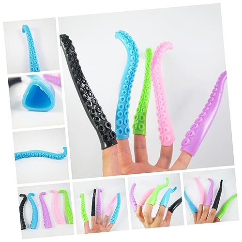 ibasenice 10St für kinderspielzeug fingerspielzeug Squid Toy jucarii pentru copii Finger Puppet spielsachen Entertainment Toy Toys for Fun Toy von ibasenice