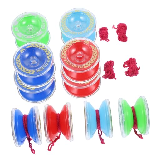 ibasenice 10Stücke Mini Yoyo Für Farbige Jo Jo Bälle Pädagogisches Lernspielzeug Fingerflexibilität Und Koordination Geburtstagsgeschenk Für Jungen von ibasenice