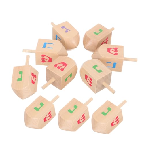 ibasenice 10Stücke Teiliges Holz Kreiselset Für Handgefertigte Spinning Tops Langanhaltender Spielspaß Fördert Hand Auge Koordination Und Gehirnentwicklung Für Drinnen Und Draußen ibasenice 10Stücke Teiliges Holz Kreiselset Für Handgefertigte Spinning Tops Langanhaltender Spielspaß Fördert Hand Auge Koordination Und Gehirnentwicklung Für Drinnen Und Draußen von ibasenice