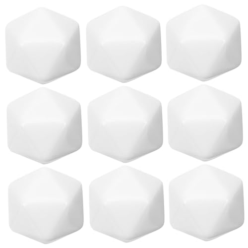 ibasenice 10st Acrylkugeln Zum Basteln Würfel Fliesen Unfertige Leere Blöcke Spielzeugblock Aus Acryl Acryl-bauklötze Zum Basteln 5,5 x 8,5 Papier Acrylblöcke Malen Weiß von ibasenice