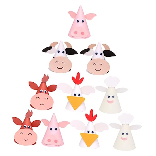 ibasenice 10st Geburtstagshut Kinderhüte Geburtstagsmütze Für Kleinkinder Geburtstag Kegelkappe Diy-cartoon-hut Diy-hüte -geburtstagsmütze Kindergeburtstag Stirnband Partyzubehör Papier ibasenice 10st Geburtstagshut Kinderhüte Geburtstagsmütze Für Kleinkinder Geburtstag Kegelkappe Diy-cartoon-hut Diy-hüte -geburtstagsmütze Kindergeburtstag Stirnband Partyzubehör Papier von ibasenice