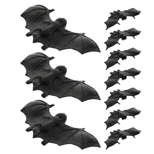 ibasenice Fledermaus-Dekorationen Halloween 3D-fledermäuse Miniatur Zum Basteln Fledermaus-Ornamente Aus Kunststoff Gruselige Halloween-bar Und Requisiten ibasenice Fledermaus-Dekorationen Halloween 3D-fledermäuse Miniatur Zum Basteln Fledermaus-Ornamente Aus Kunststoff Gruselige Halloween-bar Und Requisiten von ibasenice