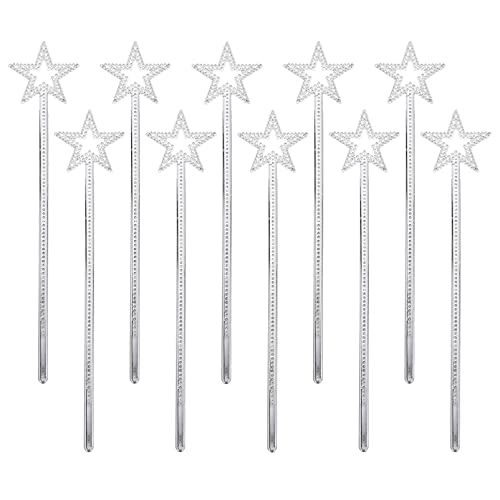 ibasenice 10st Kleines Mädchen Zauberstab Partydekorationen Für Mädchen Lichterketten Schwimmbad Partydekorationen Für Prinzessinnen Glitzer Zauberstab Feenstäbe, Masse Silver Plastik ibasenice 10st Kleines Mädchen Zauberstab Partydekorationen Für Mädchen Lichterketten Schwimmbad Partydekorationen Für Prinzessinnen Glitzer Zauberstab Feenstäbe, Masse Silver Plastik von ibasenice