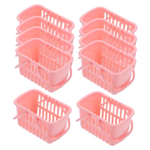 ibasenice 10st Mini-einkaufskorb Waschkorb Spielzeugkorb Weidenkorb Korb Aus Baumwollseil Mini-Food- Picknickkorb Für Schlanker Wäschekorb Körbe Mini-Essen Rosa Plastik ibasenice 10st Mini-einkaufskorb Waschkorb Spielzeugkorb Weidenkorb Korb Aus Baumwollseil Mini-Food- Picknickkorb Für Schlanker Wäschekorb Körbe Mini-Essen Rosa Plastik von ibasenice