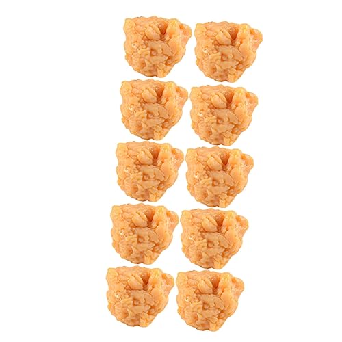 ibasenice Echtes Spielzeug Chicken Nuggets Spielfutter 10 Hühnermodelle Hühnerspielzeug Aus Plastik ibasenice Echtes Spielzeug Chicken Nuggets Spielfutter 10 Hühnermodelle Hühnerspielzeug Aus Plastik von ibasenice