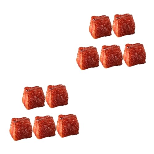 ibasenice 10stücke Teiliges Künstliches Rindfleisch-Modell Für Dekoration Realistische Lebensmittel-Simulation Für Küche Restaurant Party Fotografie Und Ausstellungen von ibasenice