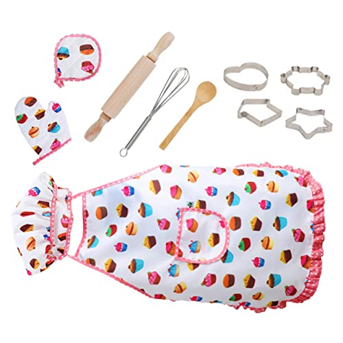 ibasenice Rollenspiel Kinder 11 Teiliges Kochset Mit Schürze Und Kochmütze Simuliertes Backspielzeug Für Kleine Köche Rollenspiel Kostü Für Ideal Für Kreative Kochabenteuer Lebensmittel Kinderküche ibasenice Rollenspiel Kinder 11 Teiliges Kochset Mit Schürze Und Kochmütze Simuliertes Backspielzeug Für Kleine Köche Rollenspiel Kostü Für Ideal Für Kreative Kochabenteuer Lebensmittel Kinderküche von ibasenice