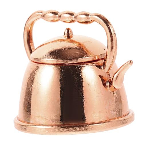 ibasenice 112 Miniatur Und Camping Wasserkocher Spielzeugbehälter Herdplatten Wasserkocher Elektrischer Wasserkocher Kaffeedose Künstliche Pflanzen von ibasenice
