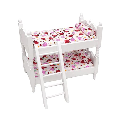 ibasenice Miniatur-puppenhausmöbel-Set Im Maßstab 112 Holzbett Spielzeug Mini-hausdekor Ornament Jungen- Und Mädchenzimmer Mini-möbel ibasenice Miniatur-puppenhausmöbel-Set Im Maßstab 112 Holzbett Spielzeug Mini-hausdekor Ornament Jungen- Und Mädchenzimmer Mini-möbel von ibasenice