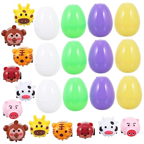 ibasenice 12 Sätze Eier aus Tierkarren ostereier für für geldgeschenke ostern toys Bauernspielzeug Tierspielzeug Eierschachteln ostereier aus plastik Colorful ibasenice 12 Sätze Eier aus Tierkarren ostereier für für geldgeschenke ostern toys Bauernspielzeug Tierspielzeug Eierschachteln ostereier aus plastik Colorful von ibasenice