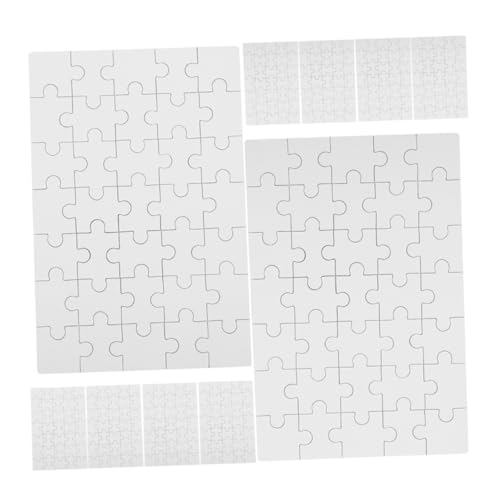 ibasenice Liefern Sie 12 Sublimations-Puzzle-rohlinge Aus Holz Wärmeübertragungs-Puzzle Kognitives Spielzeug Pädagogisches Puzzle Für Jungen Und Mädchen von ibasenice
