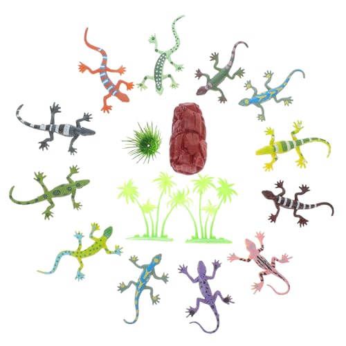 ibasenice Spielzeug Für Jungen Und Mädchen Gecko Und Spielzeug Pädagogisches Mini Tier von ibasenice