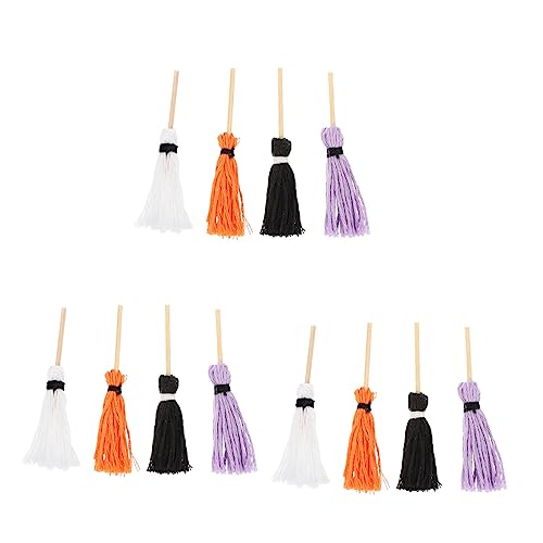 ibasenice 12 Stück Mop für Puppenhaus Teiliges Zubehör für Halloween Dekoration und Miniaturlandschaften ibasenice 12 Stück Mop für Puppenhaus Teiliges Zubehör für Halloween Dekoration und Miniaturlandschaften von ibasenice