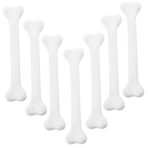 ibasenice 12 Stück Plastikknochen Gruselige Halloween Miniaturfiguren Perlen Satanisches Für Halloween Dekorationen Gefälschte Kleine Knochen Halloween Requisiten Knochen von ibasenice