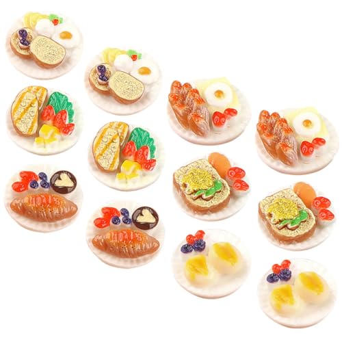 ibasenice Miniatur-Dessert-Modelle-Set 12-teilig Miniatur-lebensmittelspielzeug Mini-hausdekorationen Realistischer Mini-Snack Für Rollenspiele ibasenice Miniatur-Dessert-Modelle-Set 12-teilig Miniatur-lebensmittelspielzeug Mini-hausdekorationen Realistischer Mini-Snack Für Rollenspiele von ibasenice