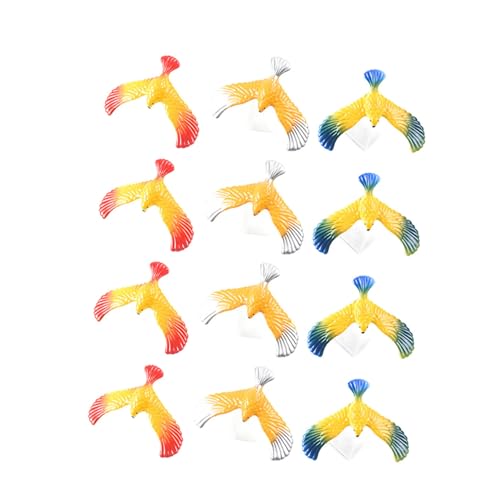 ibasenice 12 Stück Teiliges Balance Adler aus Sicherem Kunststoff Balancierender Schwerkraftvogel für Lehrreiches Physikspielzeug Fördert Neugier und Gleichgewichtssinn als Zufällige Farbe ibasenice 12 Stück Teiliges Balance Adler aus Sicherem Kunststoff Balancierender Schwerkraftvogel für Lehrreiches Physikspielzeug Fördert Neugier und Gleichgewichtssinn als Zufällige Farbe von ibasenice