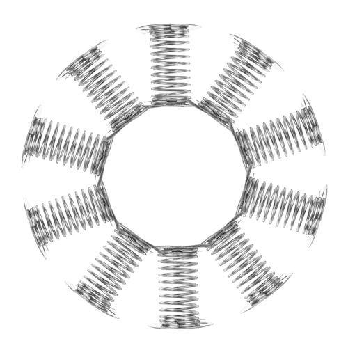 ibasenice 12 Stück Teiliges Metallfeder Sockel mit Doppelseitigem Kleber Wackelnde Federsockel für DIY Tanzspielzeug Schüttelkopf Basis für Auto Armaturenbrett Vielseitig für Heim und ibasenice 12 Stück Teiliges Metallfeder Sockel mit Doppelseitigem Kleber Wackelnde Federsockel für DIY Tanzspielzeug Schüttelkopf Basis für Auto Armaturenbrett Vielseitig für Heim und von ibasenice