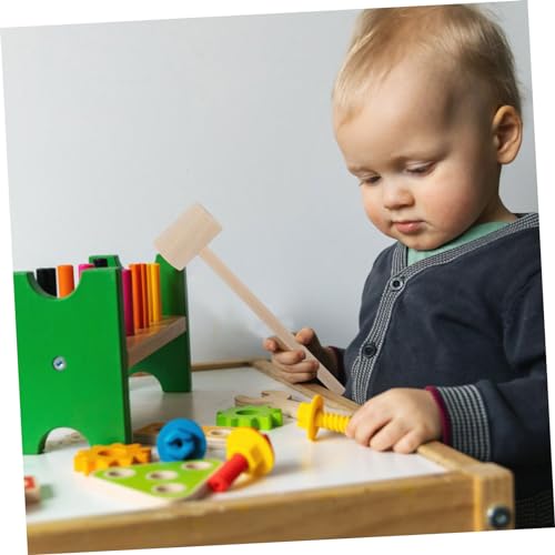 ibasenice 12 Stück Teiliges Mini Holzhammer Robustes Mallet Handmotorikförderung Sicher und Langlebig zum Krabbenöffnen Montessori Holzspielzeug Ab Jahr ibasenice 12 Stück Teiliges Mini Holzhammer Robustes Mallet Handmotorikförderung Sicher und Langlebig zum Krabbenöffnen Montessori Holzspielzeug Ab Jahr von ibasenice