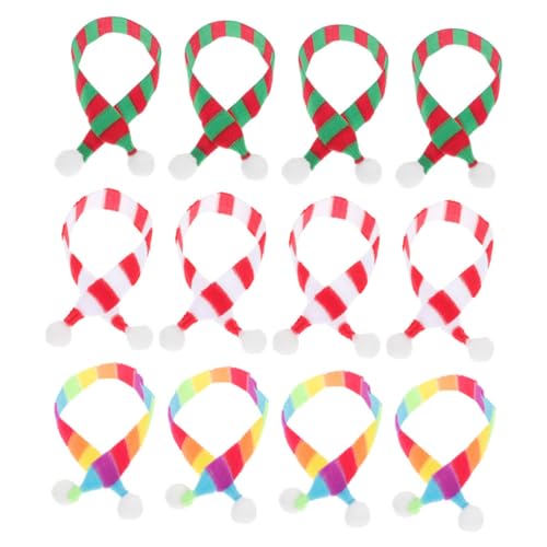 ibasenice 12 Stück Teiliges Mini Schal aus Flexible und Vielseitige Mini Schals als Dekorative Puppen und Flaschendeko Handgefertigte Weihnachtsaccessoires für Tisch und Wiederverwendbar ibasenice 12 Stück Teiliges Mini Schal aus Flexible und Vielseitige Mini Schals als Dekorative Puppen und Flaschendeko Handgefertigte Weihnachtsaccessoires für Tisch und Wiederverwendbar von ibasenice