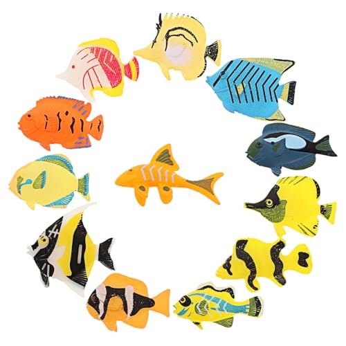 ibasenice 12 Stück Teiliges Tropisches Fischmodell aus Abs Farbenfrohe Meeresbewohner Figuren Wasserfreundlich und Abriebfest Dekoratives Aquarium Zubehör für Lebensechte ibasenice 12 Stück Teiliges Tropisches Fischmodell aus Abs Farbenfrohe Meeresbewohner Figuren Wasserfreundlich und Abriebfest Dekoratives Aquarium Zubehör für Lebensechte von ibasenice