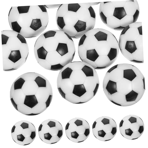 ibasenice 12 Stück Tischfußball Größe Ersatz Mini Tischplatte Jugend Foosball Tischbälle Fußballspielzeug Fußballspielzubehör Tischspiel Fußballbälle Kleiner Fußball Spielzeugfußball Schwarz ibasenice 12 Stück Tischfußball Größe Ersatz Mini Tischplatte Jugend Foosball Tischbälle Fußballspielzeug Fußballspielzubehör Tischspiel Fußballbälle Kleiner Fußball Spielzeugfußball Schwarz von ibasenice