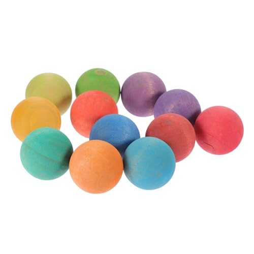 ibasenice 12 Stück Vorschulspielzeug interaktives Interactive Toys Lernspielzeug Spiele ab 7 Jahren spielessen Bildungsbälle Kleine Kleinkindspielzeug Holzkugel Runder Ball hölzern ibasenice 12 Stück Vorschulspielzeug interaktives Interactive Toys Lernspielzeug Spiele ab 7 Jahren spielessen Bildungsbälle Kleine Kleinkindspielzeug Holzkugel Runder Ball hölzern von ibasenice