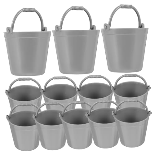 ibasenice 12 Stück Wasser Eimer Dekorative Miniature Bucket für Puppenhaus Garten DIY Projekte für Kreatives Zubehör für Landschaften und Blumentöpfe ibasenice 12 Stück Wasser Eimer Dekorative Miniature Bucket für Puppenhaus Garten DIY Projekte für Kreatives Zubehör für Landschaften und Blumentöpfe von ibasenice