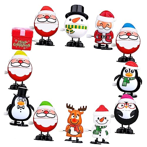 ibasenice 12 Stück Weihnachtliches Aufziehspielzeug Weihnachtsbaumblock Halloween- für kinderspielzeug zum Aufziehen Gefälligkeiten für Weihnachtsfeiern ibasenice 12 Stück Weihnachtliches Aufziehspielzeug Weihnachtsbaumblock Halloween- für kinderspielzeug zum Aufziehen Gefälligkeiten für Weihnachtsfeiern von ibasenice