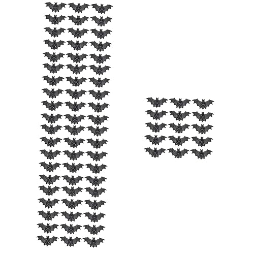 ibasenice 120 STK Fledermauspfeife Spielzeug Kinder Pfeifen Gastgeschenke Im Freien Halloween-fledermauspfeifen Gefälschte Fledermaus Pfeife Für Kinder Wandschmuck Plastik von ibasenice