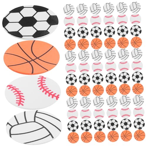 ibasenice 120 Stück Aufkleber für DIY Dekoration Selbstklebende Fußball Basketball Volleyball und Baseball Sticker für Geburtstagsfeiern und Sportevents für Scrapbooking und Kreative ibasenice 120 Stück Aufkleber für DIY Dekoration Selbstklebende Fußball Basketball Volleyball und Baseball Sticker für Geburtstagsfeiern und Sportevents für Scrapbooking und Kreative von ibasenice