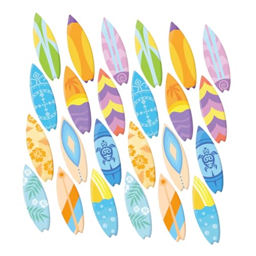 ibasenice 120 Stück Hawaii Surfbrett Aufkleber Bunte Wanddekoration Kofferaufkleber für Sommerpartys Leicht Abziehbar für Scrapbooks und von ibasenice