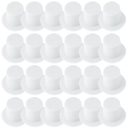 ibasenice 120 Stück Weiße Mini-zylinderhüte Bastel-miniaturhüte Für Jungen Und Mädchen Partygeschenke Dekorationen ibasenice 120 Stück Weiße Mini-zylinderhüte Bastel-miniaturhüte Für Jungen Und Mädchen Partygeschenke Dekorationen von ibasenice