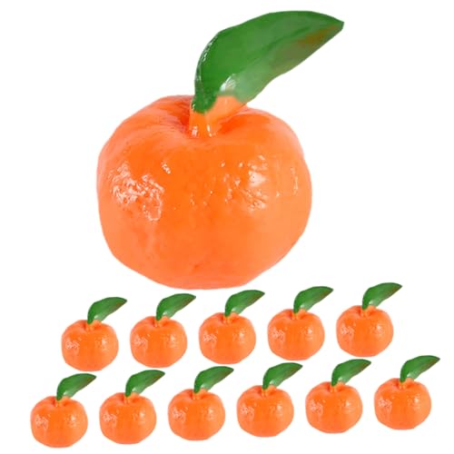 ibasenice 12stücke Künstliche Orangen Aus Realistische Deko Früchte Für Tischdekoration Fotografie Requisiten Und Sammlerstücke von ibasenice