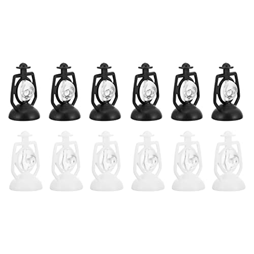 ibasenice Halloween Puppenhaus Dekoration Miniatur 12er Pack Retro Petroleumlampen Kunststoff Puppenhaus Petroleumlichter ibasenice Halloween Puppenhaus Dekoration Miniatur 12er Pack Retro Petroleumlampen Kunststoff Puppenhaus Petroleumlichter von ibasenice