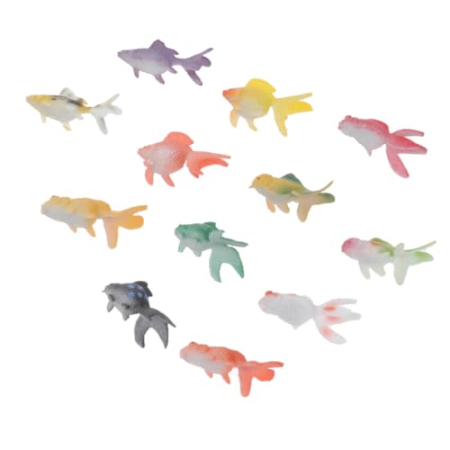 ibasenice 12St -Modell Miniatur Band Kinderbadspielzeug Schwammhalter für die Küche für kinderspielzeug simulierte Goldfischmodelle Fischspielzeug Plastik ibasenice 12St -Modell Miniatur Band Kinderbadspielzeug Schwammhalter für die Küche für kinderspielzeug simulierte Goldfischmodelle Fischspielzeug Plastik von ibasenice