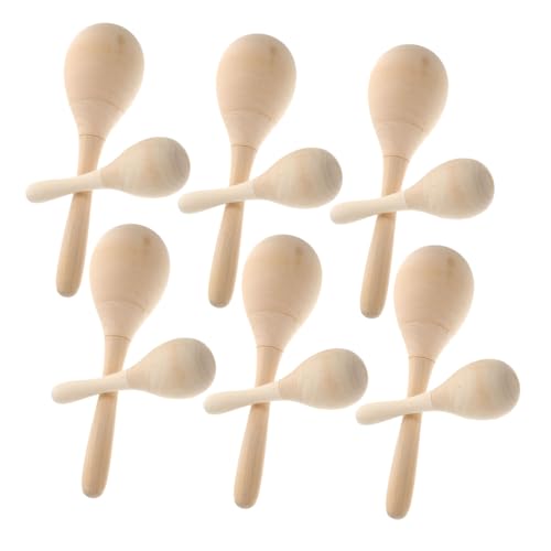 ibasenice 12St Rassel Maracas- für Kleinkinder Maracas aus Holz Maracas Krachmacher Maracas- aus Holz Musikspielzeug für Maracas für Babys hölzern ibasenice 12St Rassel Maracas- für Kleinkinder Maracas aus Holz Maracas Krachmacher Maracas- aus Holz Musikspielzeug für Maracas für Babys hölzern von ibasenice