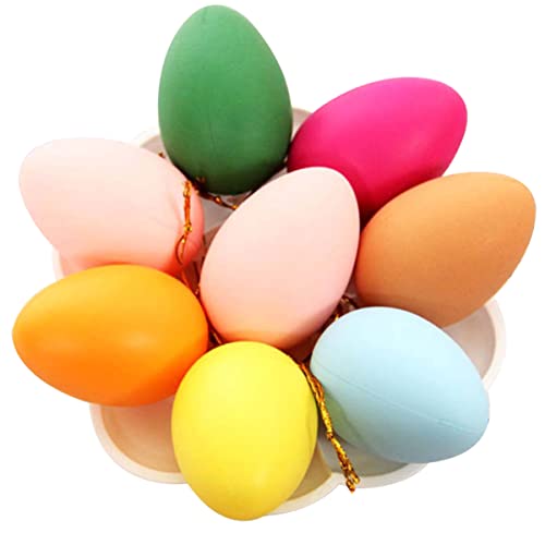 ibasenice Ostereier 12er-Pack Handbemalte Eier Simulation Osterspielzeug Pädagogisches Kinderspielzeug Für 3-jährige Zufällige Farbe ibasenice Ostereier 12er-Pack Handbemalte Eier Simulation Osterspielzeug Pädagogisches Kinderspielzeug Für 3-jährige Zufällige Farbe von ibasenice