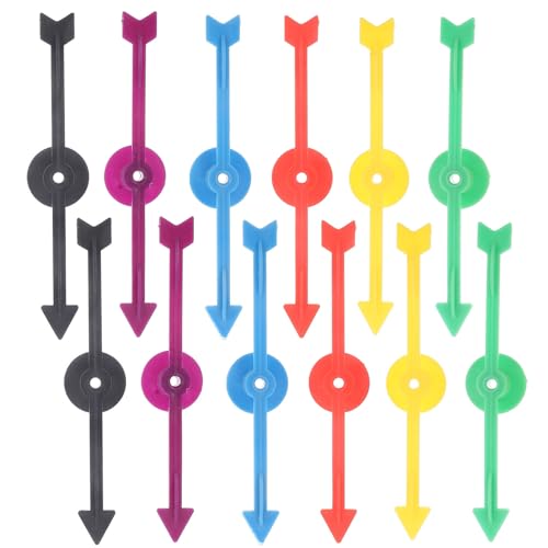 ibasenice 12St Spielradzeiger für spielzeuge für Endless Fun spielsachen spielzeuge Spaß Brett zappeln Pfeilspinner Plastikspiel Pfeilrotation ibasenice 12St Spielradzeiger für spielzeuge für Endless Fun spielsachen spielzeuge Spaß Brett zappeln Pfeilspinner Plastikspiel Pfeilrotation von ibasenice