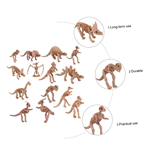 ibasenice 12Stücke Dinosaurier Skelett Lebensechte Simulation Dinosaurier Figuren Pädagogisches Lernspielzeug für Halloween Deko und Sammler ibasenice 12Stücke Dinosaurier Skelett Lebensechte Simulation Dinosaurier Figuren Pädagogisches Lernspielzeug für Halloween Deko und Sammler von ibasenice