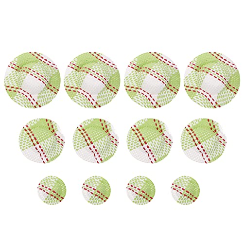 ibasenice 12 Stück Miniatur-Spielzeug Mit Gestreiften Hüten Puppen- -Accessoire Basteln Perfekt Für Puppenkleidung von ibasenice