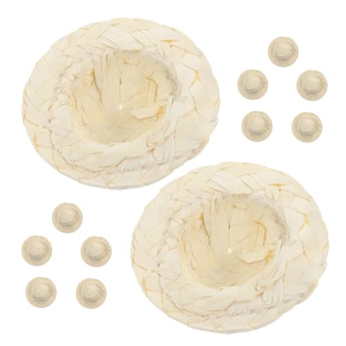 ibasenice 12 Stück Mini-strohhüte Für Bastelprojekte Jungen Und Mädchen Hut-Requisite Gewebter Bastelhut ibasenice 12 Stück Mini-strohhüte Für Bastelprojekte Jungen Und Mädchen Hut-Requisite Gewebter Bastelhut von ibasenice