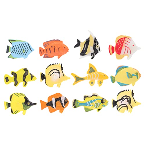 ibasenice 12stücke Simulation Tiere Modell Fisch Spielzeug Kinderspielzeug Für Frühe Bildung Realistische Tropische Fische Dekoration Für Badezimmer Und Lernspielzeug ibasenice 12stücke Simulation Tiere Modell Fisch Spielzeug Kinderspielzeug Für Frühe Bildung Realistische Tropische Fische Dekoration Für Badezimmer Und Lernspielzeug von ibasenice