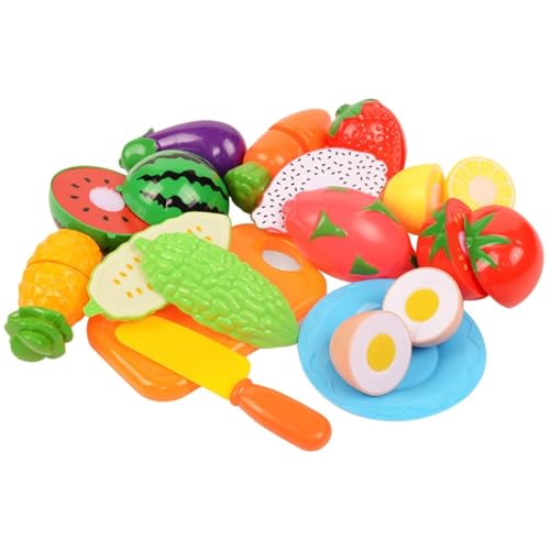 ibasenice 13-teiliges Obst- Und Gemüseschneide-spielzeugset Lernspielzeug Für Jungen Und Mädchen Glatt Für Spielhaus Geburtstag ibasenice 13-teiliges Obst- Und Gemüseschneide-spielzeugset Lernspielzeug Für Jungen Und Mädchen Glatt Für Spielhaus Geburtstag von ibasenice