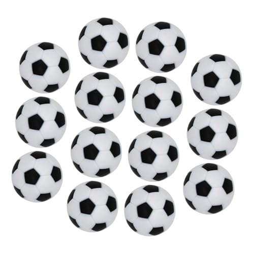 ibasenice 14 Stück Tischfußball Bälle Austauschbare Tischspiel Zubehör für und Tischfußballspiele Langlebig und Sicher HIPS Material Geeignet für Erwachsene von ibasenice