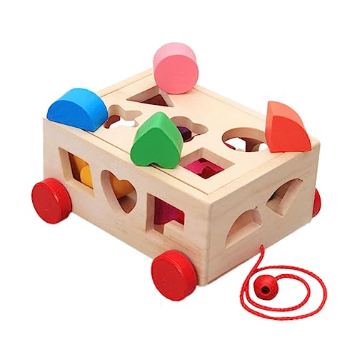 ibasenice 15 Pädagogisches Spielzeug Spielzeuge Passendes Spielzeug Holzbausteine Puzzle Hölzern Kind von ibasenice