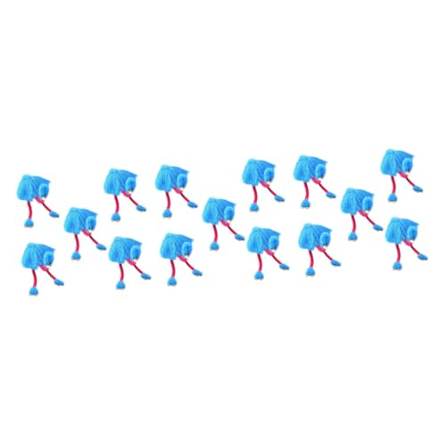 ibasenice 15 Stück Schnur Kinderspielzeug hängende Flamingoverzierung de porristas hängende Flamingo-Dekorationen Themberchaud-Plüsch Puppen Spielzeuge Puzzle Marionette Lieferungen Hölzern von ibasenice