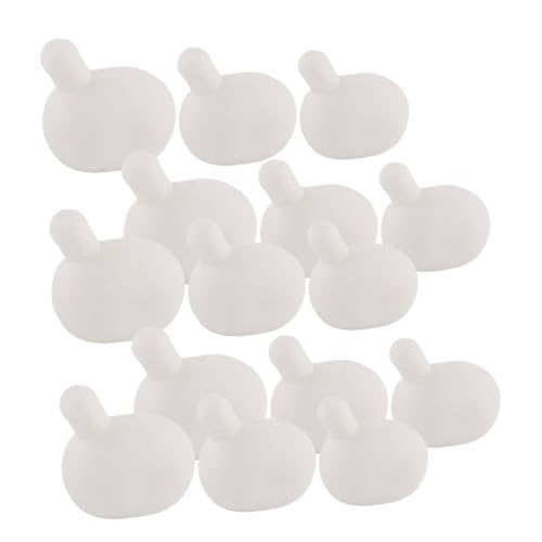 ibasenice 15 Stück Teiliges DIY Silikon Bubble Inserts Weiche Squeeze Toy Inserts in Groß Mittel Klein Sicher für Kreative Bubble Toy Herstellung und Interaktives Familienbasteln von ibasenice