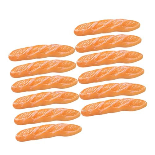 ibasenice 15 Stück Teiliges Miniatur Brotmodell aus Resin Realistische DIY Deko für Puppenhaus Langlebig und Formstabil Geeignet als Fotorequisite und Ladendekoration von ibasenice